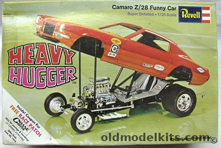 Revell 1/25 Chevrolet Camaro Z/28 'Heavy Hugger' Funny Car, H1342 plastic model kit